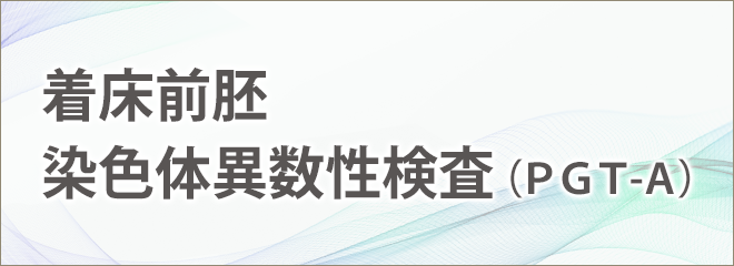 着床前胚染色体異数性検査（PGT-A）